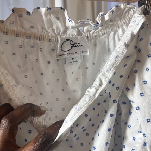 Olivia Culpo x Le Tote Off Shoulder Blouse - Picture 5 of 5